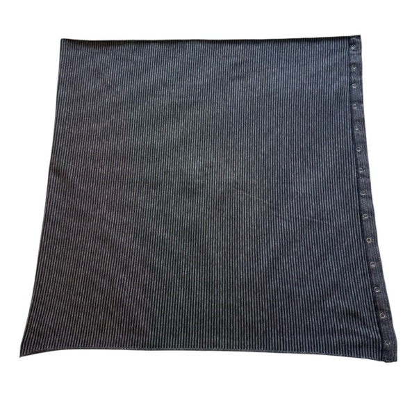 Lululemon Vinyasa Black Scarf Wrap Mini Check Pique - Picture 7 of 13